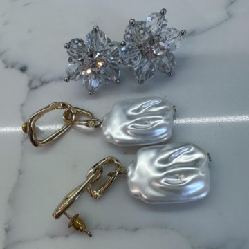 Серьги 2пары новые