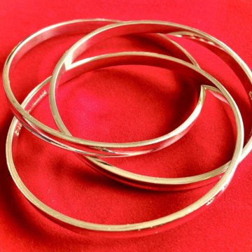 Браслет тройной под Tiffany новый