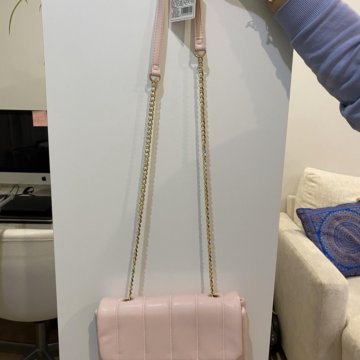 Сумка женская, новая, пудровая роза