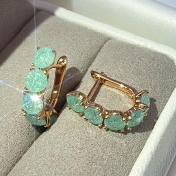 Серьги золото 585RG