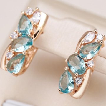 Серьги золото 585RG