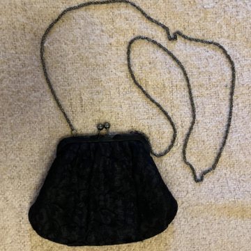 Сумка клатч вечерняя гипюровая сумка на цепочке.