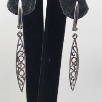 Серебряные серьги