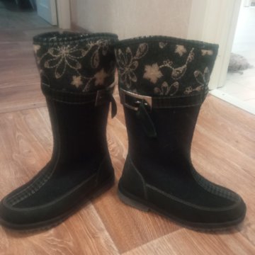 Валенки котофей в школу 33 р для девочки