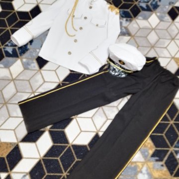 Костюм капитана на 10-12 лет