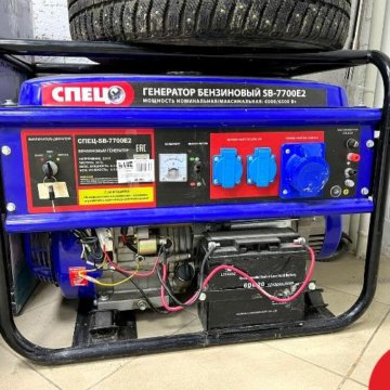 E 7700. Генератор бензиновый спец SB-7700e2 6.5. Спец SB-7700e2 обзоры.