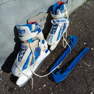 Продаю б/у коньки 34 размер