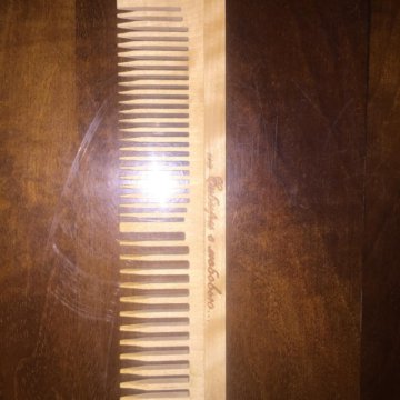 Новая расчёска дерево