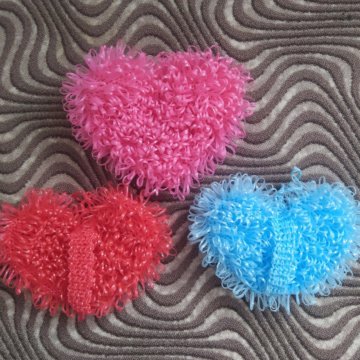 Мочалки сердце