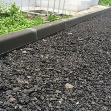 Асфальтовая крошка. Скол асфальтовый. Бой кирпич