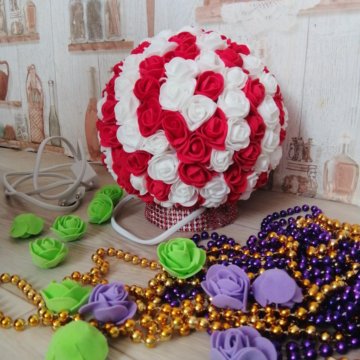 Светильник, ручной работы