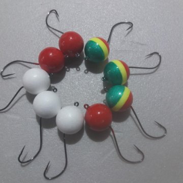 Крючки Томас 8ш и 9ш на 16мм. и 20мм. шамате.