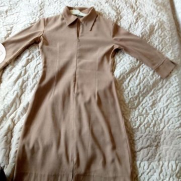 Платье классическое строгое, тонкий велюр 40-42