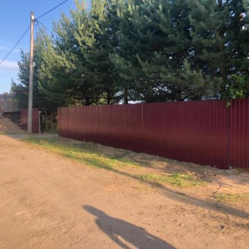 Установка заборов, ограждений, ворот, калиток