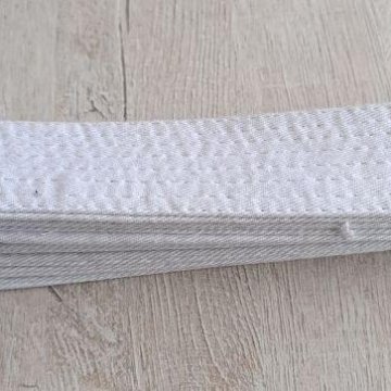 пояс для кимоно белый