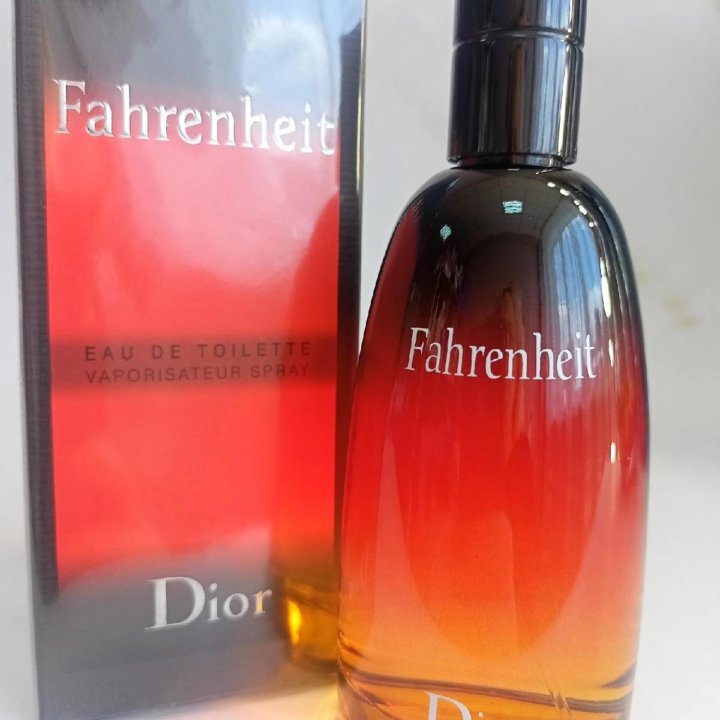 ОРИГИНАЛ❗Евро Christian Dior Fahrenheit , 100 ml .