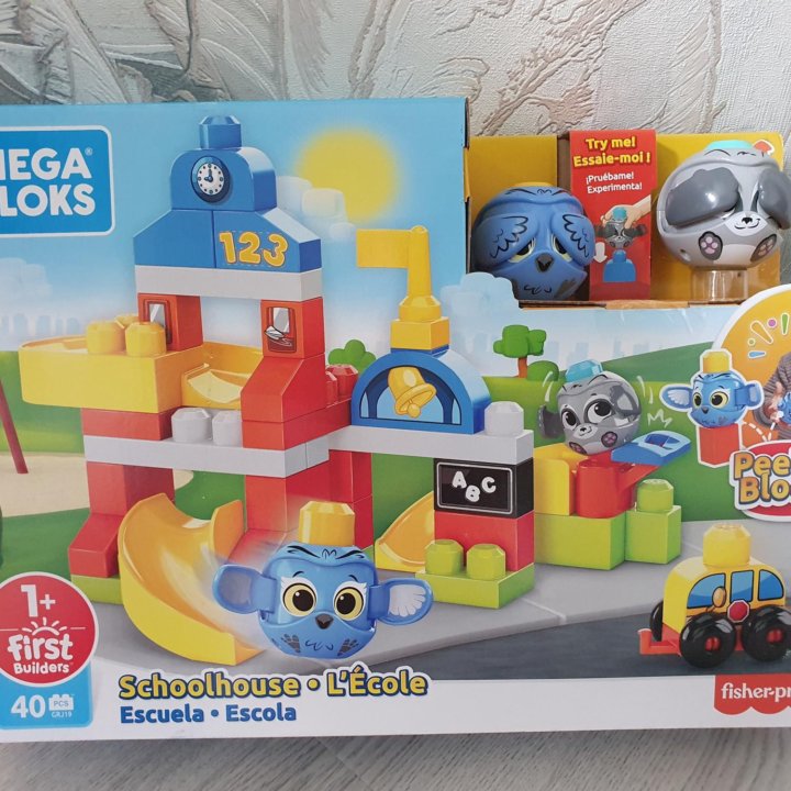 Конструктор mega bloks школа