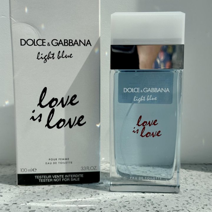 Женские духи Dolce&Gabbana Light BLUE LOVE IS LOVE