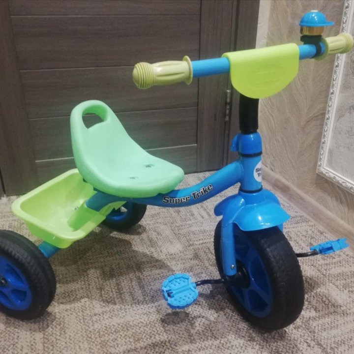 Детский трехколесный велосипед Super Trike