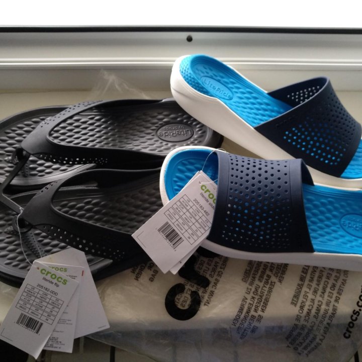 Crocs LiteRide р36-41,44,45 шлепанцы. Оригинал.