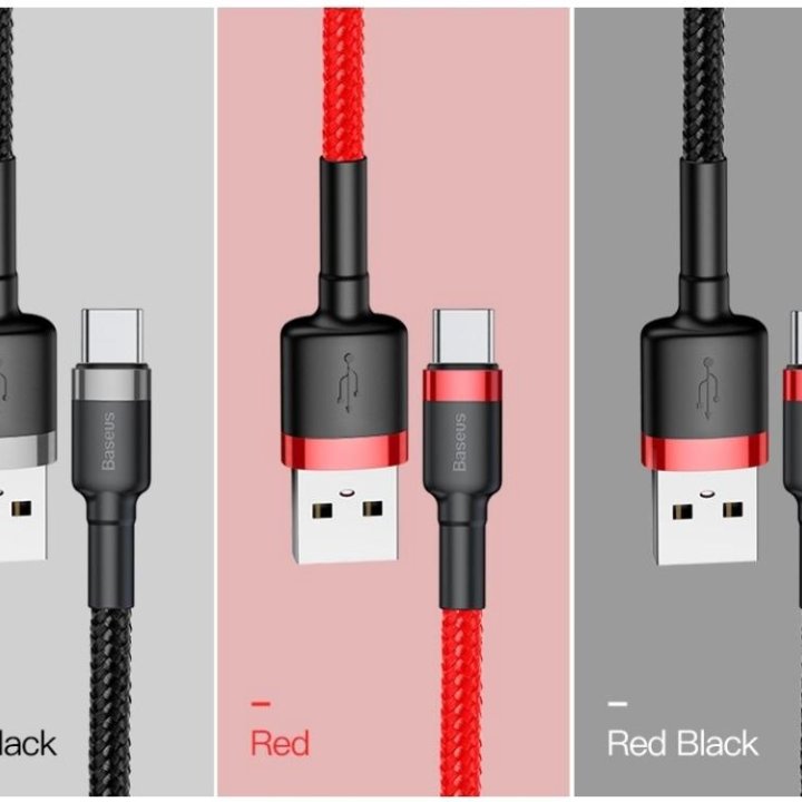 Кабель Baseus Usb Lighting, Usb Type C