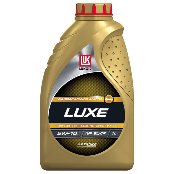 Масло моторное LUKOIL LUXE SAE 5W-40,API SL/CF п/с