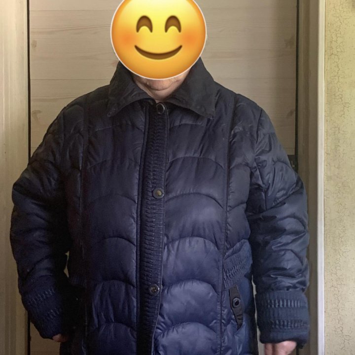 Куртка зимняя большого размера