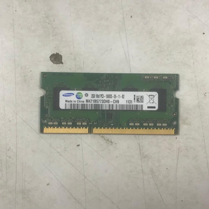 Оперативная память SO-dimm Samsung DDR3 2Gb