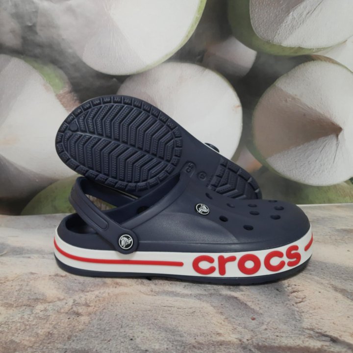 Crocs мужские сабо р-ры 39.40 артикул 25088 синий