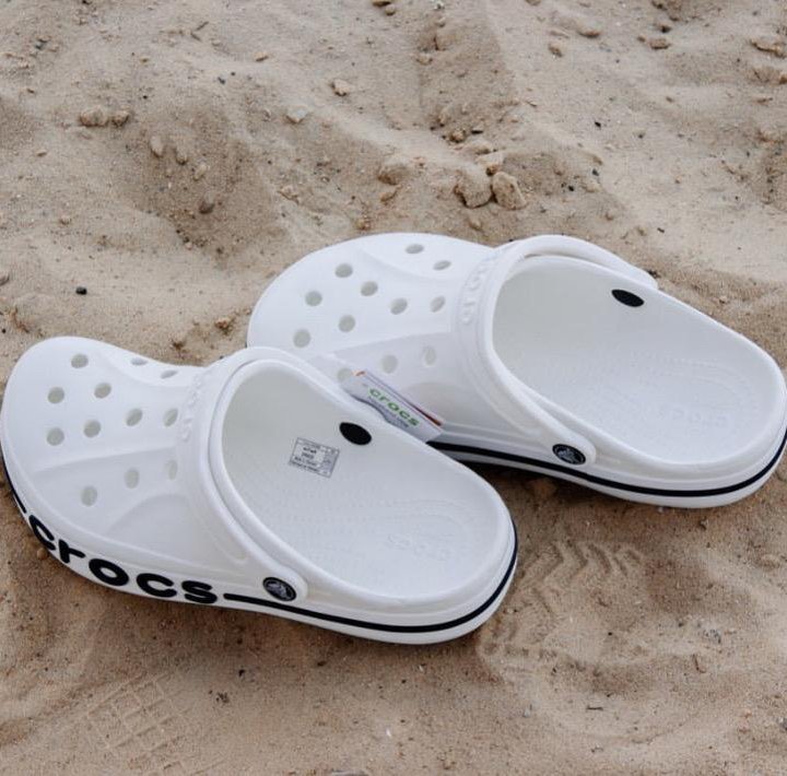 Белые кроксы crocs новые