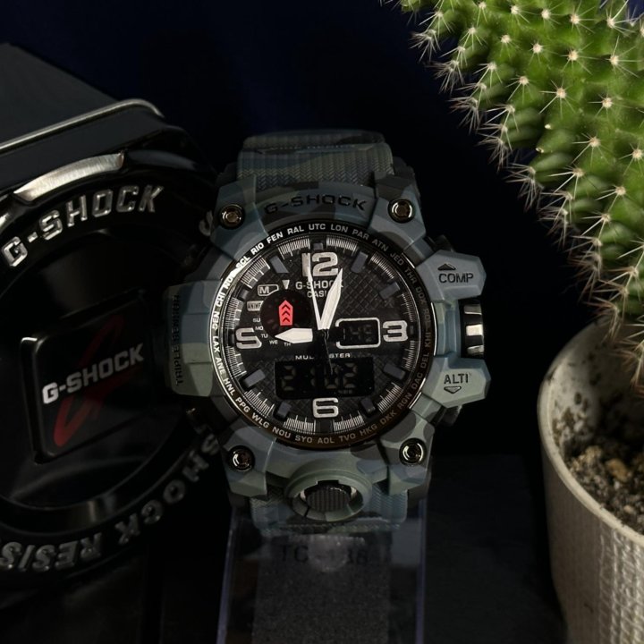 Часы наручные G-Shock камуфляжные Premium