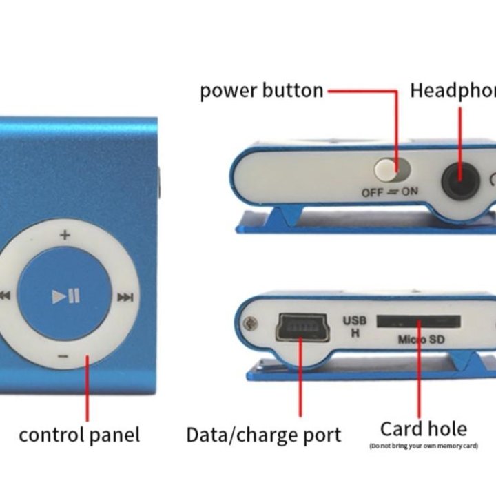 Мини плееры с наушниками. Новые