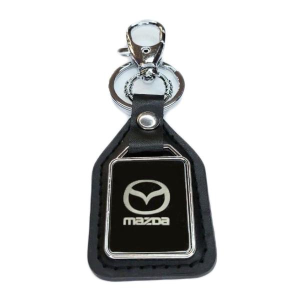 Брелок Логотип авто - Mazda Мазда кожа