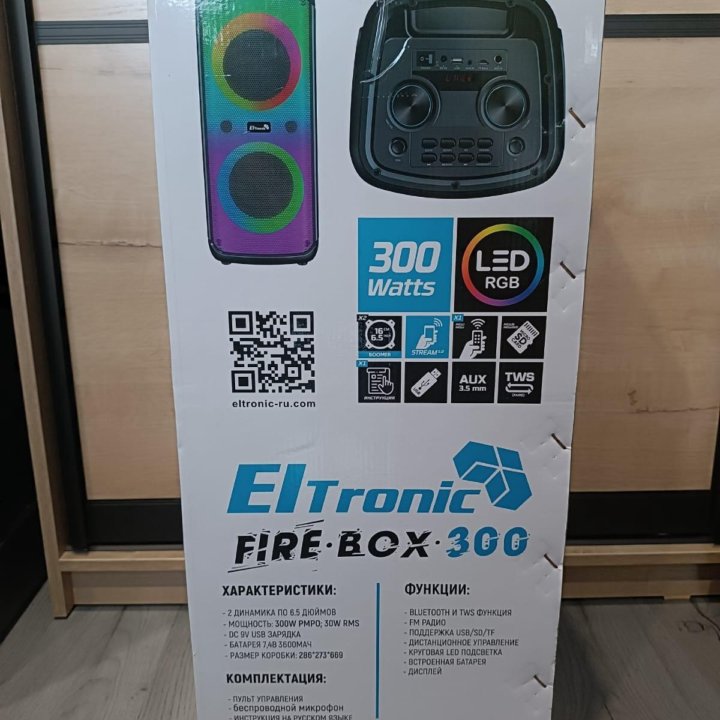 Колонка eltronic 20-31 fire BOX 300