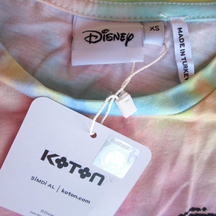 Футболка новая Disney Koton, XS