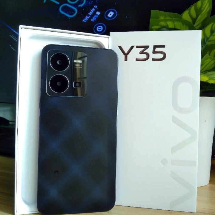 Vivo Y35 6/64GB (90Гц, IP54) (Новый.Гарантия)