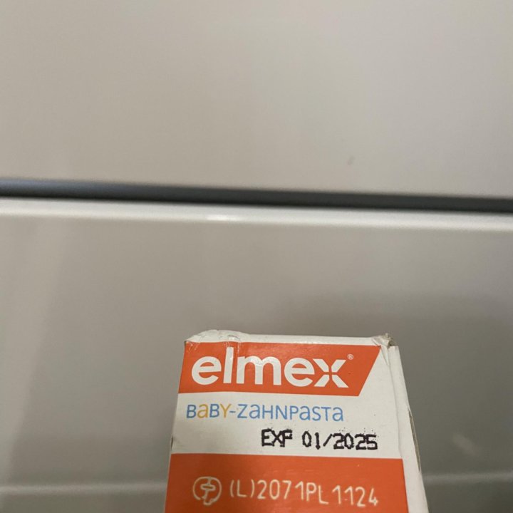 Зубная паста Elmex с первого зуба до 2 лет