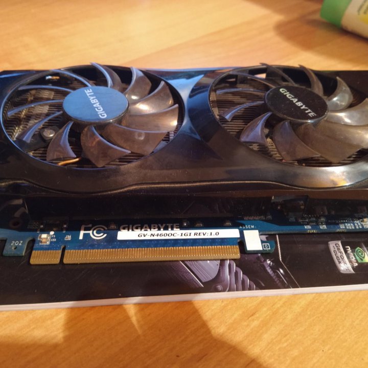 Видеокарта Geforce GTX460 1Gb Gigabyte