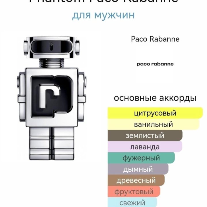 Phantom Paco Rabanne туалетная вода мужская