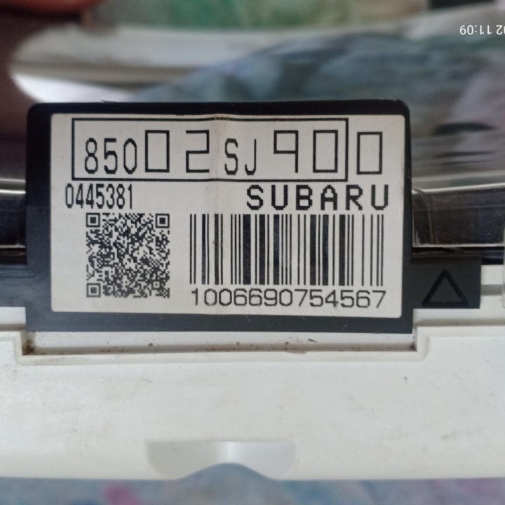 панель приборов 85002SJ02 Subaru Forester