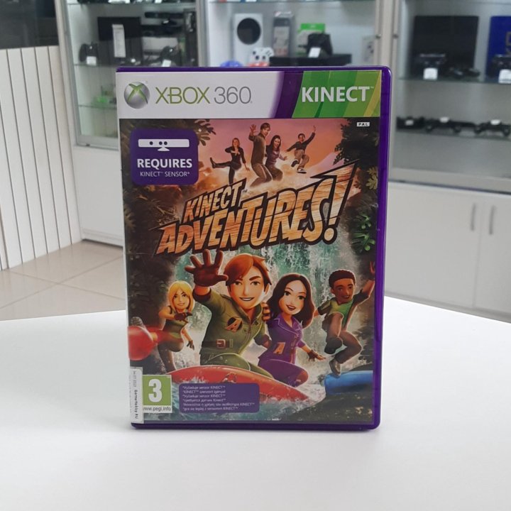 Kinect Adventures! (xbox 360, б/У)