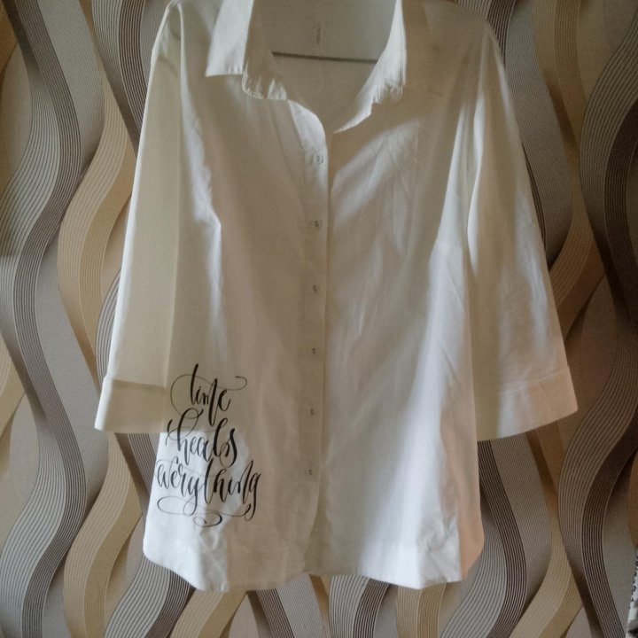 Рубашки размер 56-58, 54, блузка 48 р.
