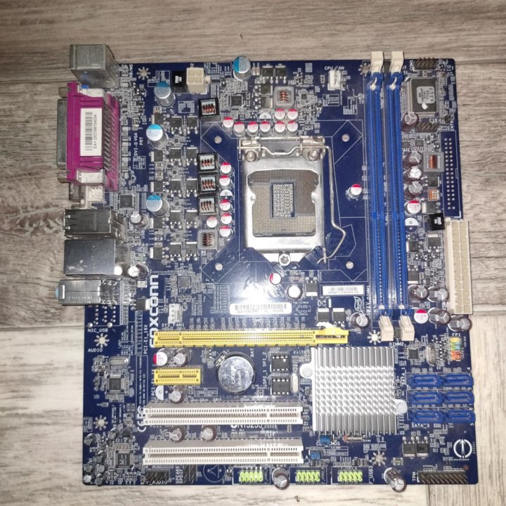 На запчасти м. плата lga1156