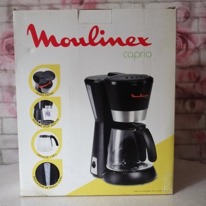 Кофеварка капельная moulinex