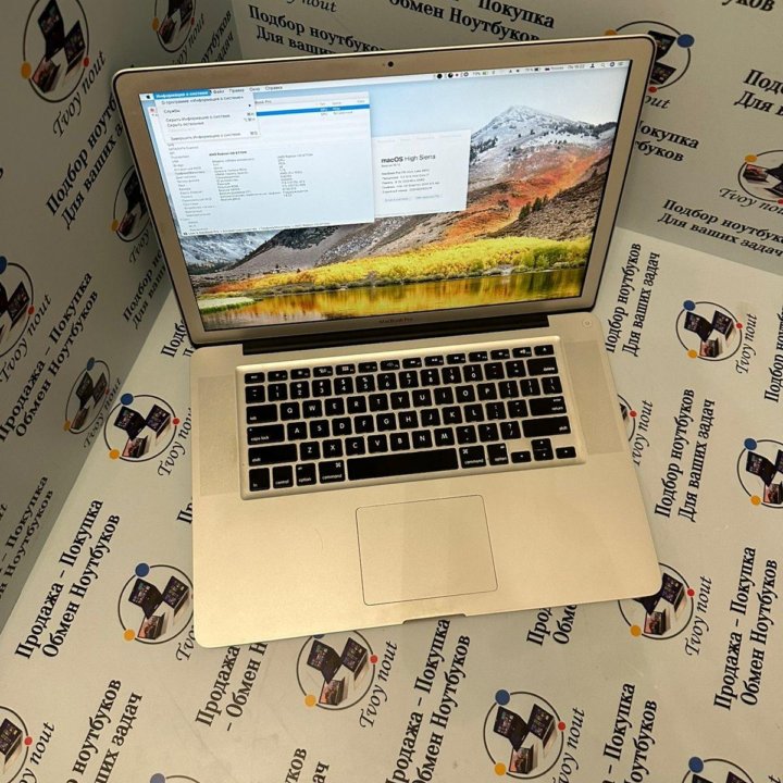 MacBook Pro 15, редкий (1680 х 1050), i7 3.4ghz/8g