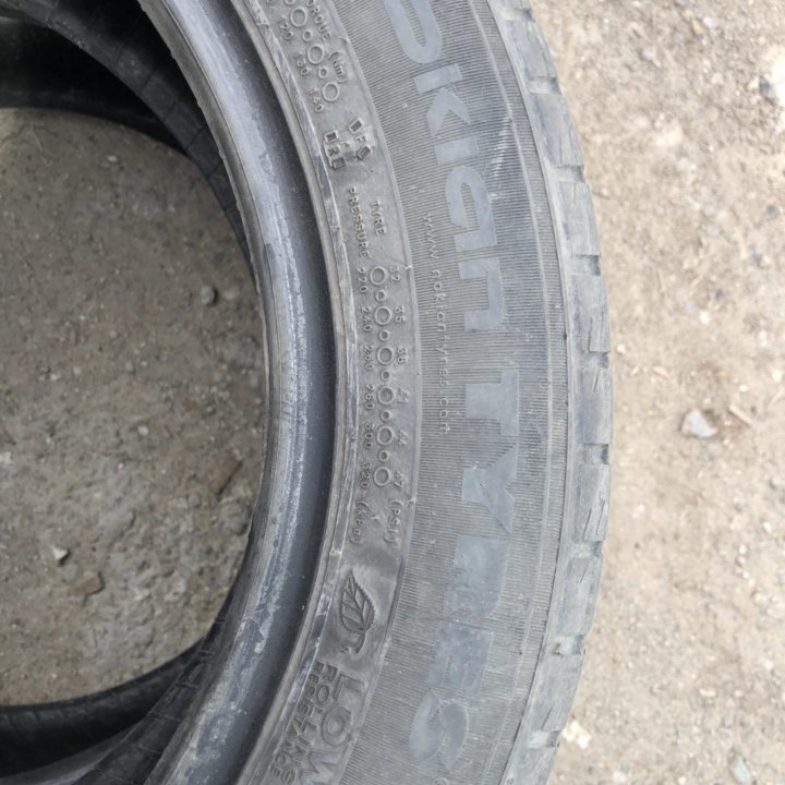 205/55 R16 шины летние Нокиан 2шт