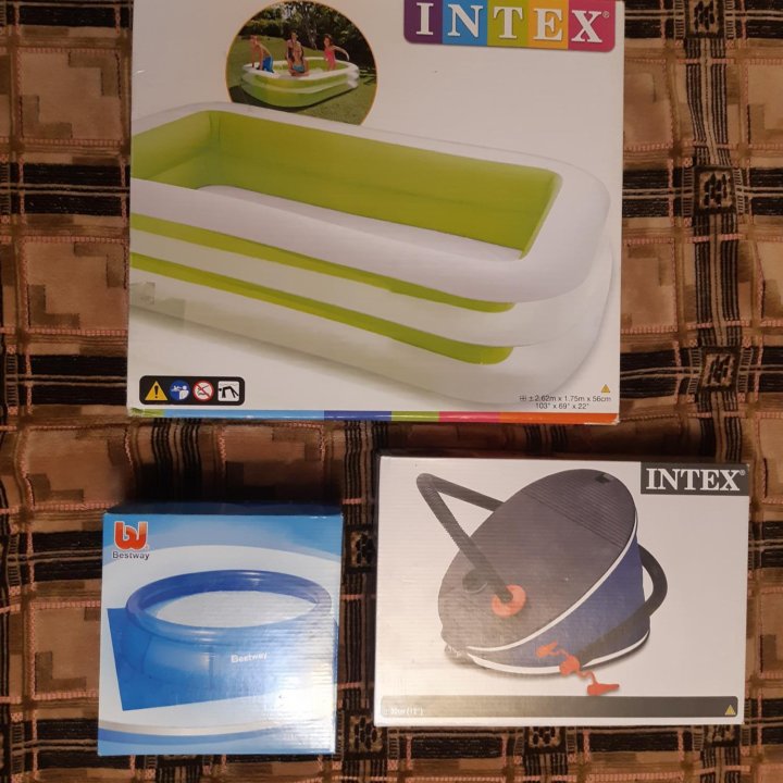 Надувной бассейн Intex 56483NP Family