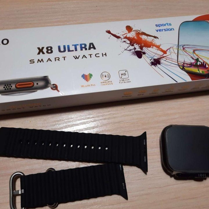 apple watch 8 ultra 49мм черные