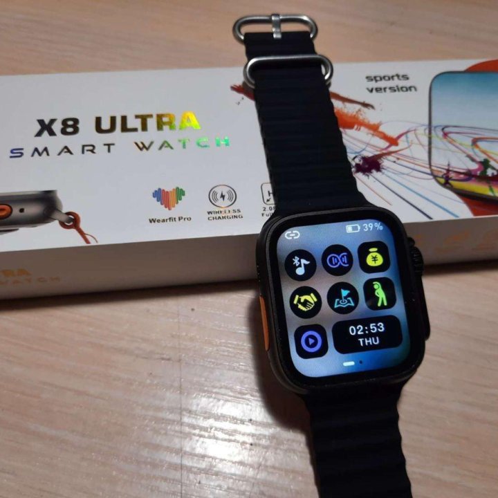 apple watch 8 ultra 49мм черные