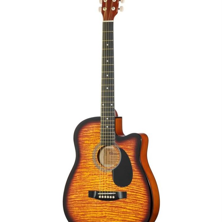 Homage LF-3800CT-SB с вырезом акустическая гитара